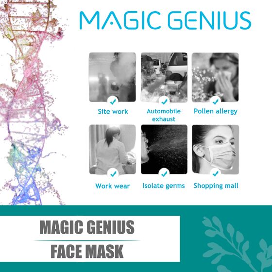 Magic Genius Mundschutz Face Mask