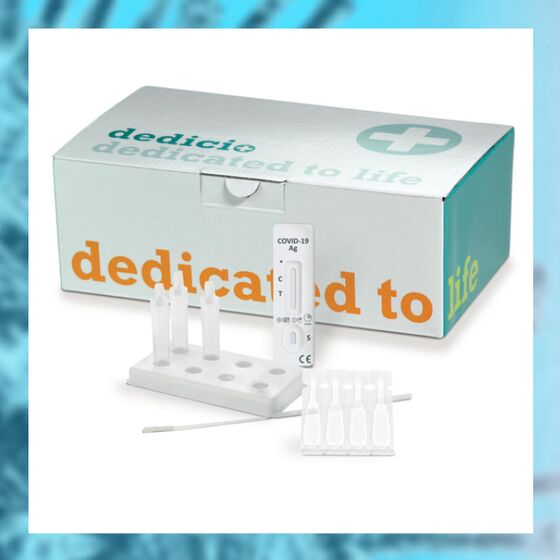 dedicio® COVID-19 g plus Test - 243104D-20 Schnelltest von Fa. nal von minden GmbH - REF 243104D-20 Anwendung NUR durch Fachpersonal!