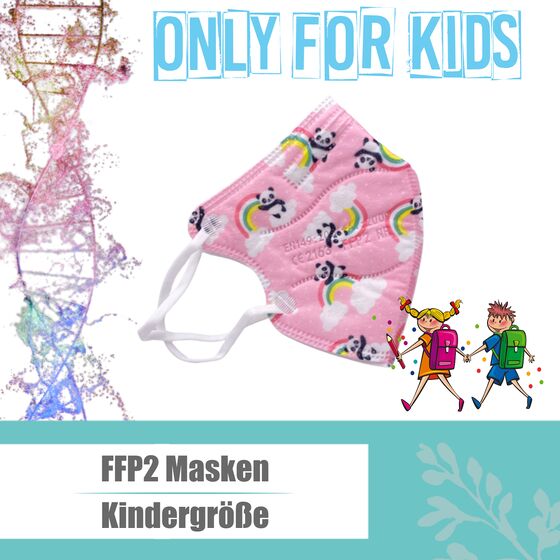 FFP2 Masken YWSH SH-ZK 12 Talla XS Kindergröße CE2163  EN149:2001 + A1:2009