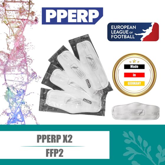 PPERP X2 Partikelfiltrierende FFP2 Halbmaske - MADE in GERMANY
