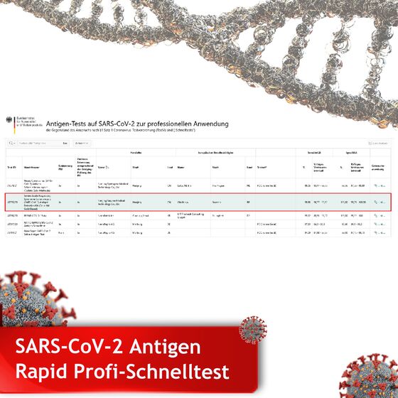 Vazyme Antigennachweis-Kit für das schwere akute Atemwegssyndrom - Coronavirus TYP 2 (SARS-CoV-2) Kolloidales Gold