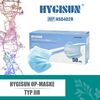 Hygisun medizinische Maske Typ OP-Maske CE-zertifiziert 3-lagig blau 50 Stück blau