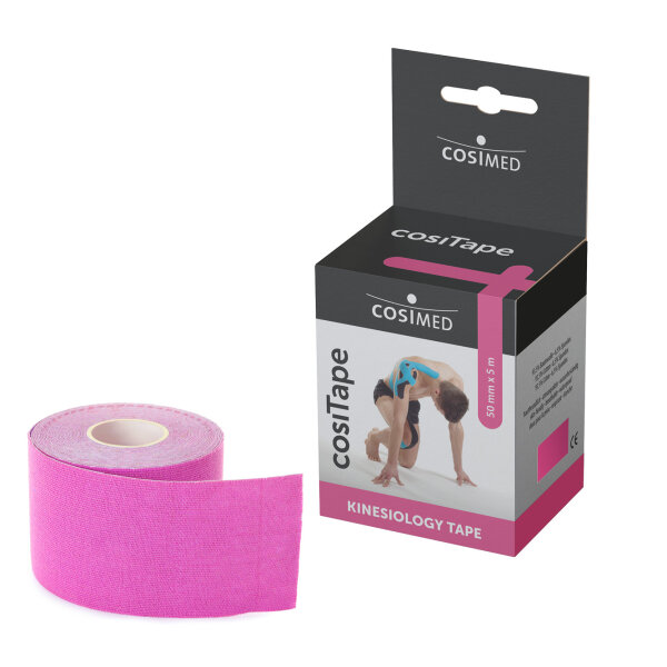 cosiMed cosiTape Kinesiologie Tape - Pink - 12er Box