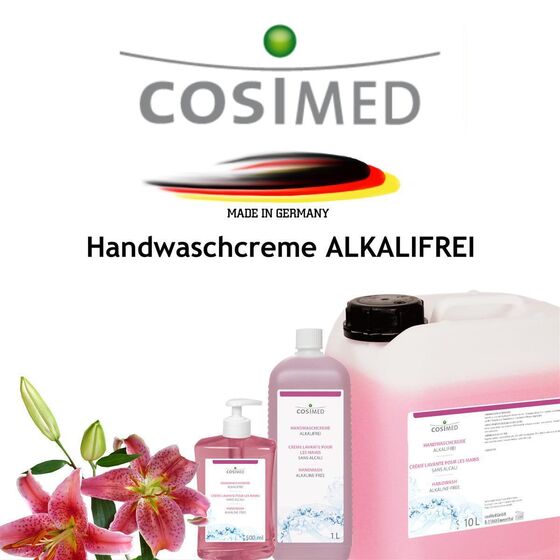 cosiMed Handwaschcreme ALKALIFREI 500 ml mit Dosierspender