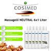 cosiMed Massageöl NEUTRAL Bundle: 6x1 Liter inkl. Dosierpumpe