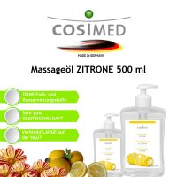 cosiMed Massageöl Zitrone - 500 ml