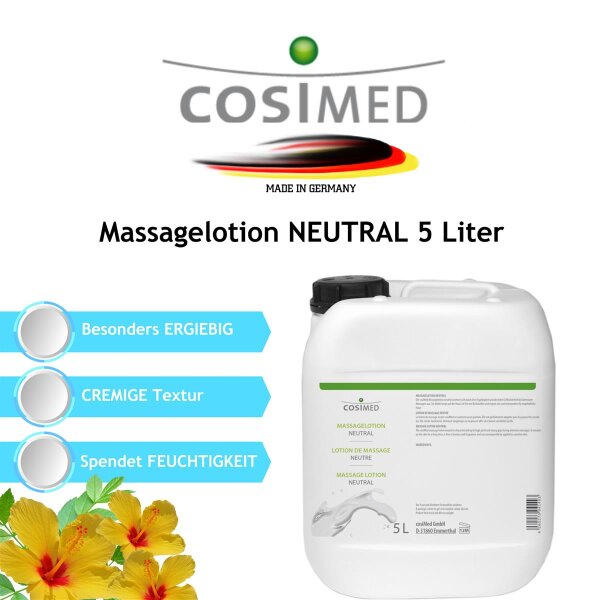 cosiMed Massagelotion Neutral - 5 l