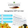 cosiMed Massagelotion SOFT Bundle: 6x1 Liter inkl. Dosierpumpe