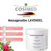 cosiMed Massagesalbe Lavendel - 500 ml Dose