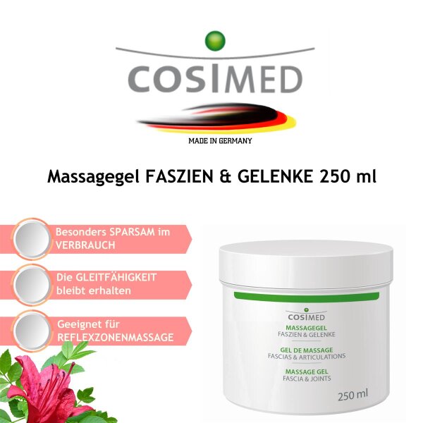 cosiMed Massagegel FASZIEN & GELENKE 250 ml Dose