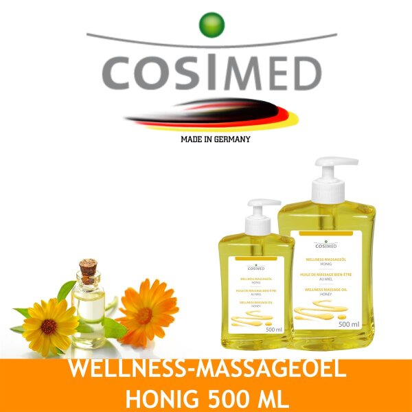 cosiMed Wellness-Massageöl Honig - 500 ml