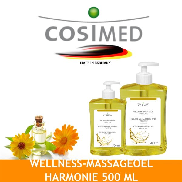 cosiMed Wellness-Massageöl Harmonie - 500 ml
