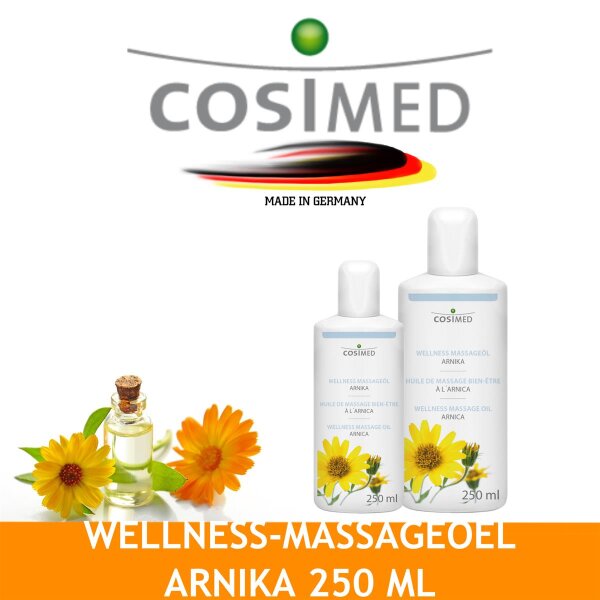 cosiMed Wellness-Massageöl Arnika - 250 ml