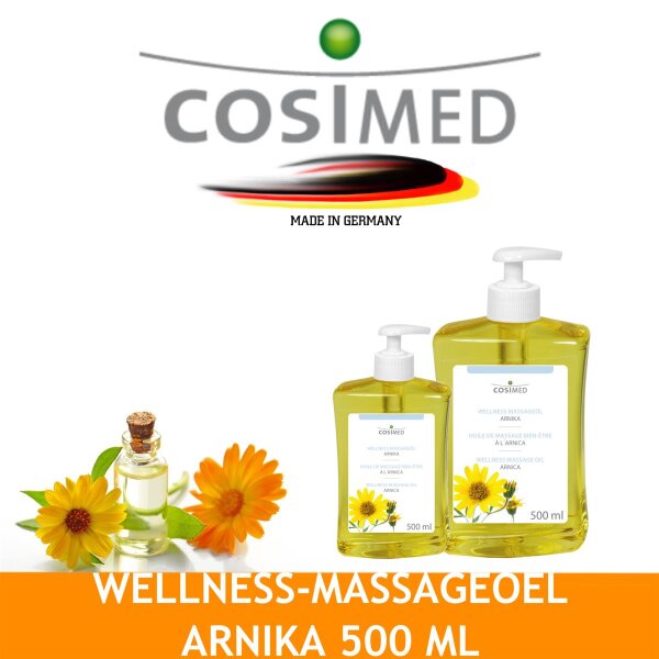 cosiMed Wellness-Massageöl Arnika - 500 ml