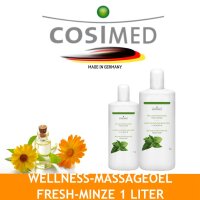 cosiMed Wellness-Massageöl Fresh-Minze - 1 l