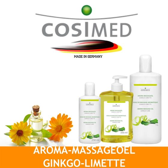 cosiMed Aroma-Massageöl GINKGO-LIMETTE