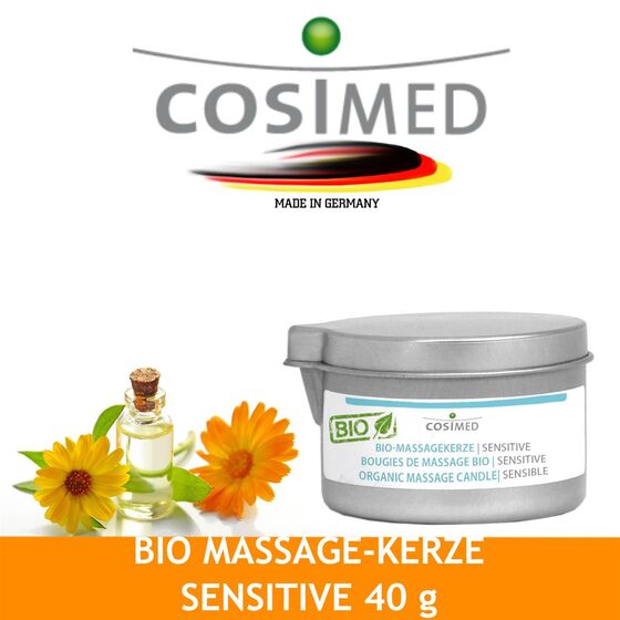 cosiMed BIO Massage-Kerze Sensitive 40 g Dose