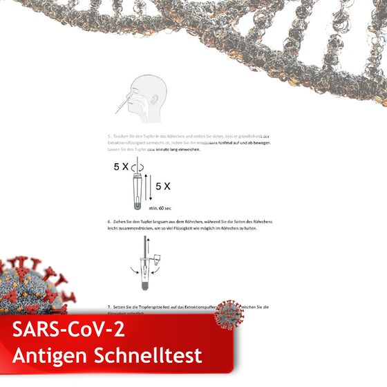 Green Spring SARS-CoV-2-Antigen Laien-Selbsttest (Kolloidales Gold) zertifiziert CE1434