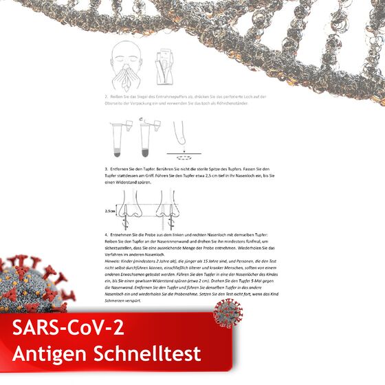 100x Green Spring SARS-CoV-2-Antigen Laien-Selbsttest (Kolloidales Gold) zertifiziert CE1434 