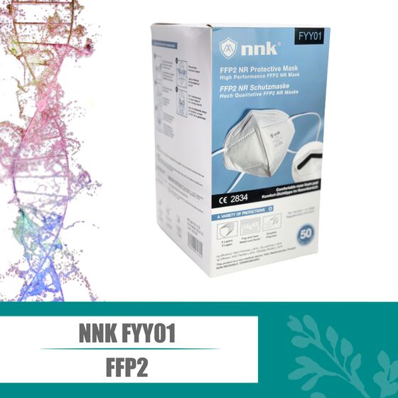 FFP2 NR Schutzmaske NNK zertifiziert 5-lagig CE2834