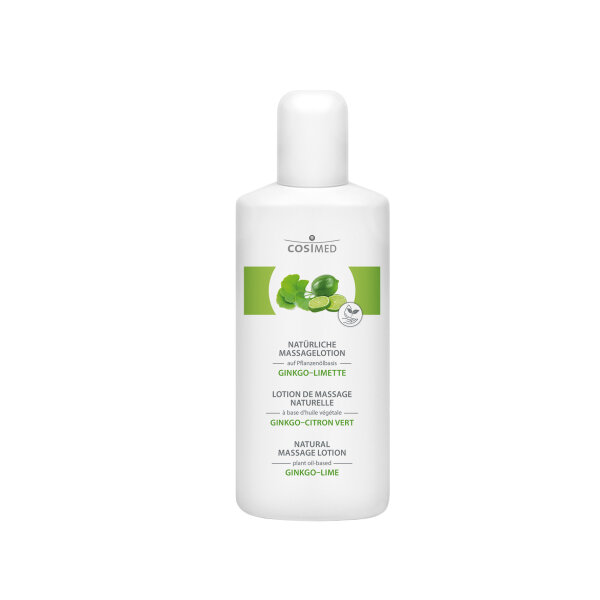 cosiMed Natürliche Massagelotion Ginkgo-Limette