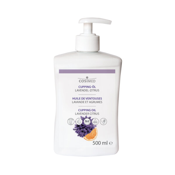 cosiMed Cupping-Öl Lavendel-Zitrus 500 ml