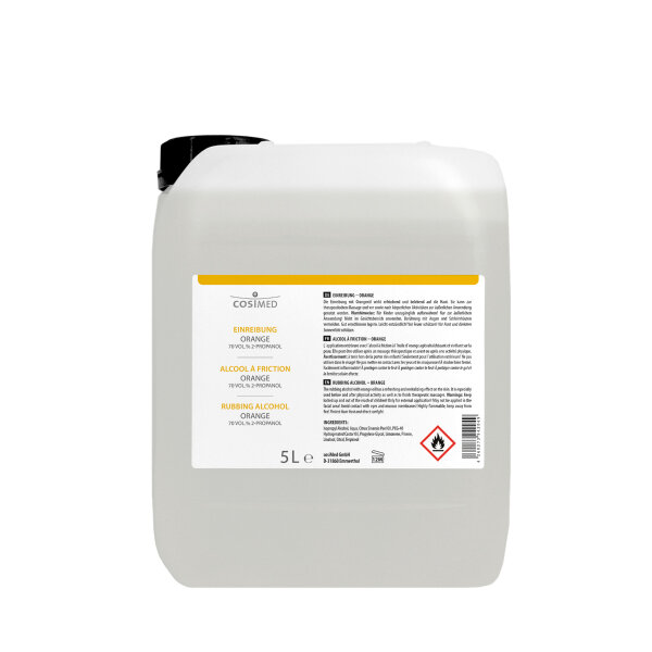 cosiMed Einreibung Orange (70 Vol.% 2-Propanol) 5 Liter Kanister