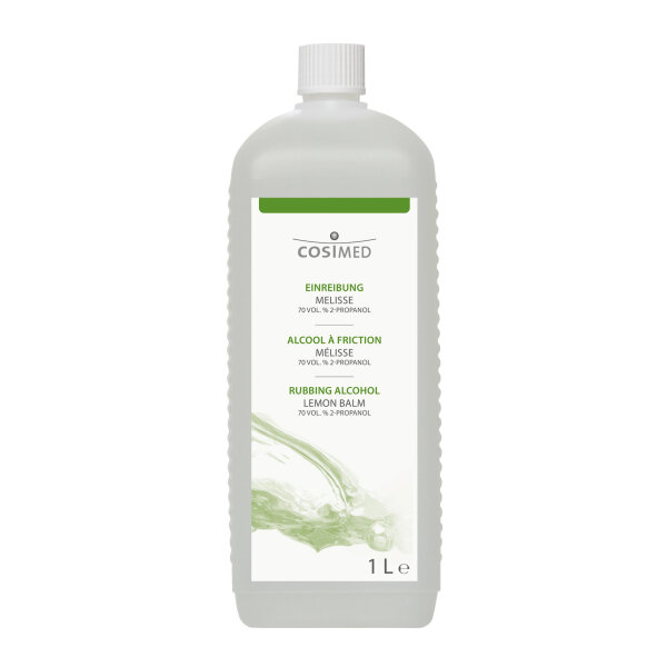 cosiMed Einreibung Melisse (70 Vol.% 2-Propanol) 1 Liter Flasche