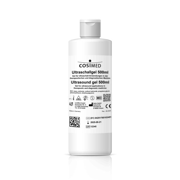 cosiMed Ultraschall Kontaktgel 500 ml Flasche