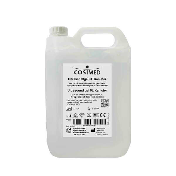 cosiMed Ultraschall Kontaktgel 5 Liter Kanister