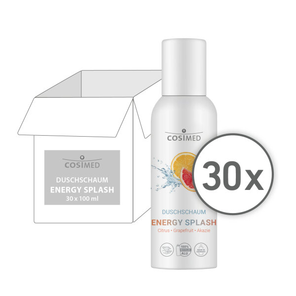 cosiMed Duschschaum Energy Splash 30 x 100 ml
