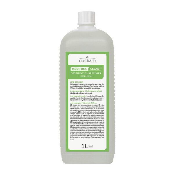 MEDI-DES CLEAN Desinfektionsreiniger-Konzentrat
